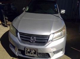 2014 HONDA ACCORD, SILVER, LX MODEL, 2.4L, AT.   A25201